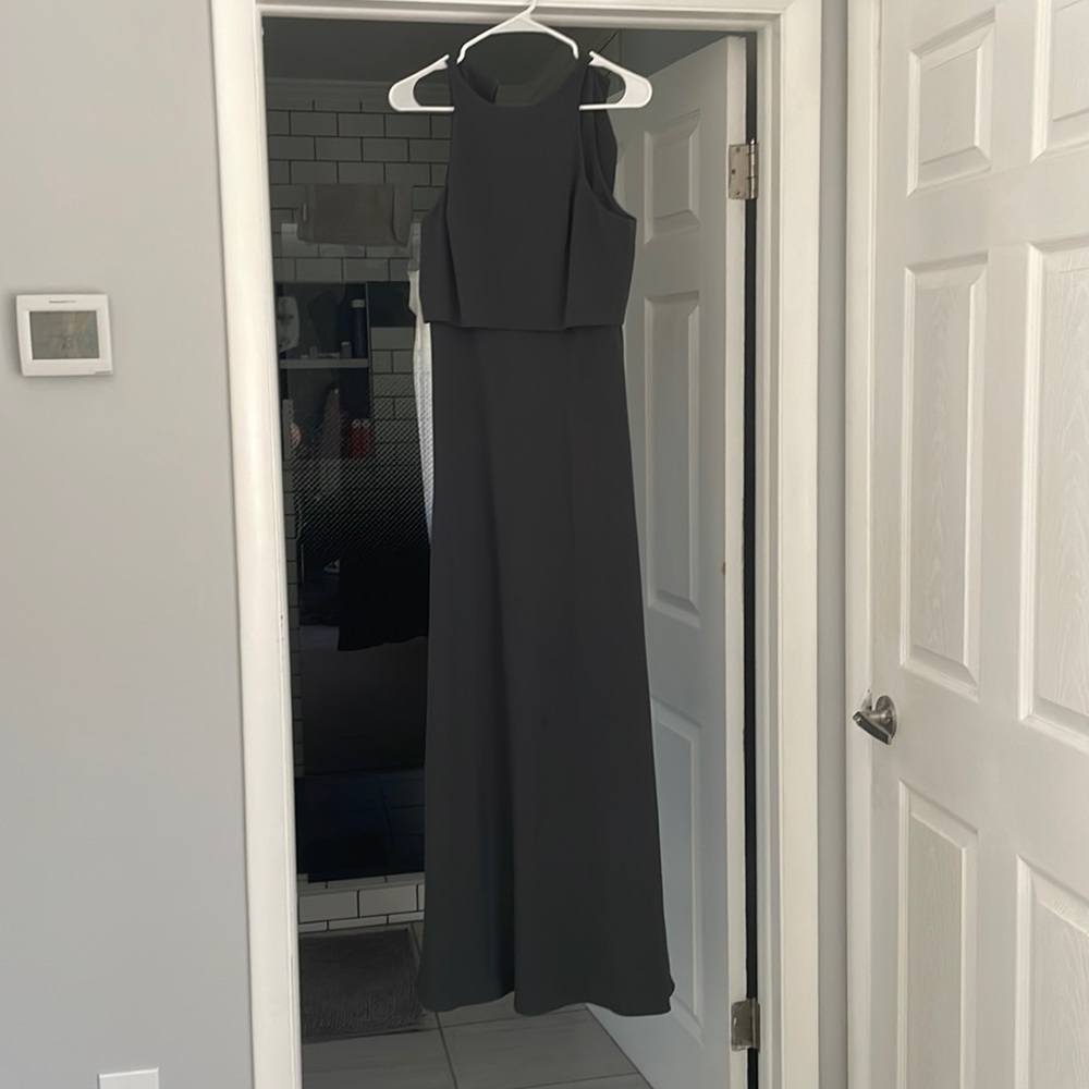 Anthropologie Jill Stuart Olive Green Formal Dress Sz 6